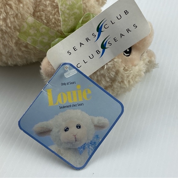 Vintage Sear Club Louie the Lamb Plush All Tags - Picture 6 of 9